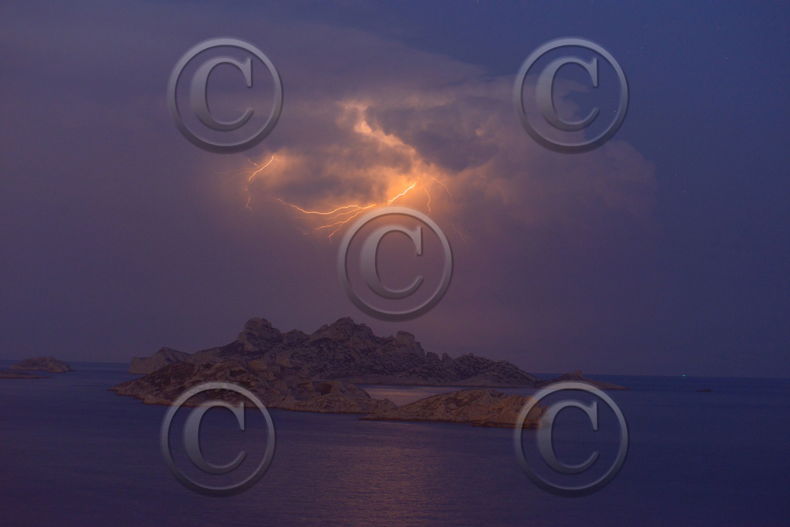 orage aout 2022 calanques