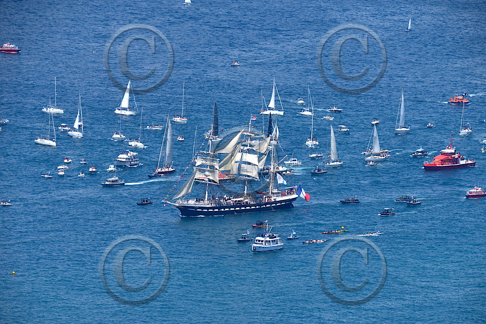 BELEM A MARSEILLE DANS LA RADE