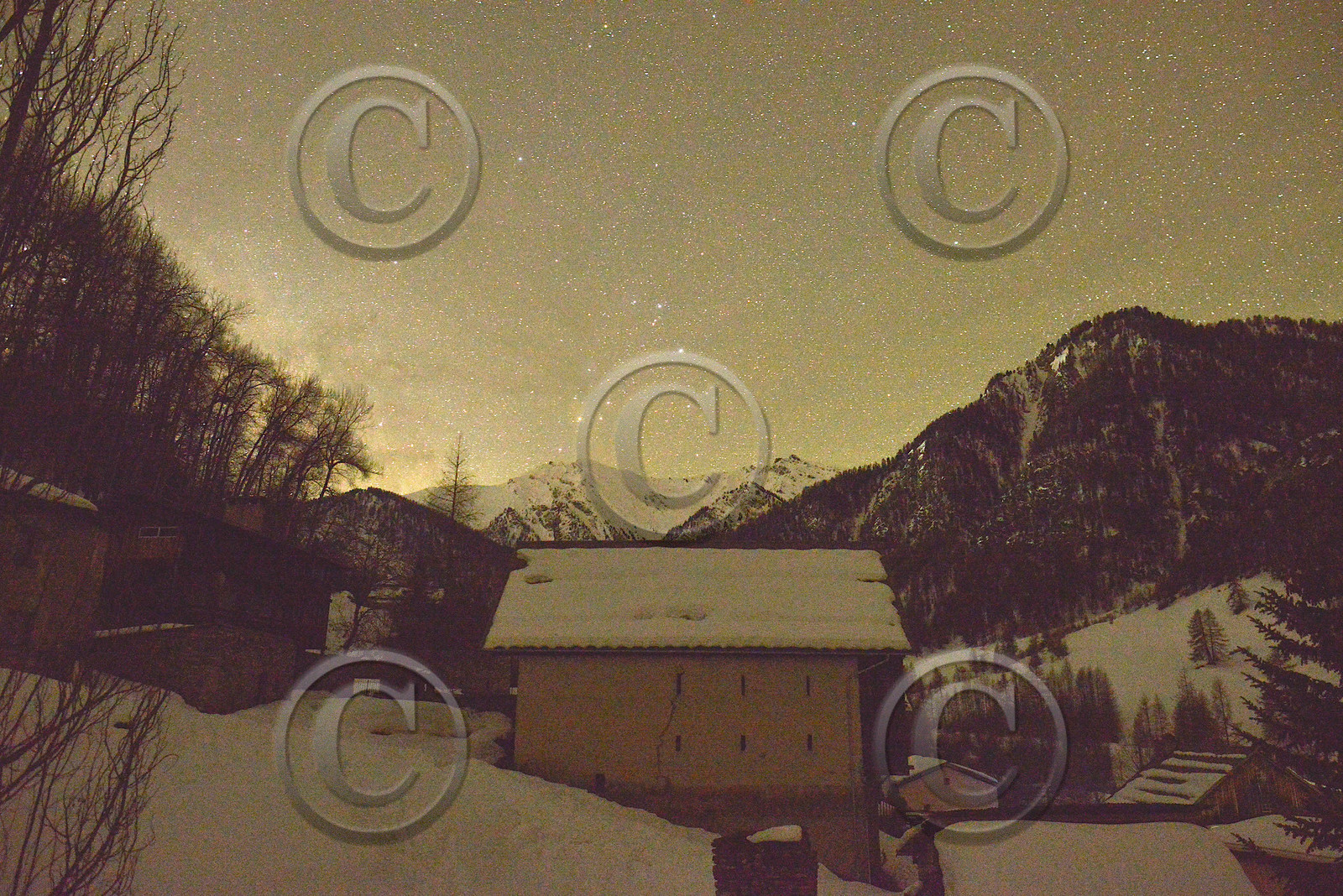 LA NUIT DANS LE QUEYRAS