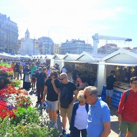 2023 l'année derniere sur le Vieux Port  de Marseille