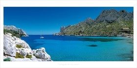 CALANQUE DE SORMIOU taille 50 X 100cm  bord blancCalanques Provence Marseille photo couleurFORMAT DISPONIBLE  taille 50 X 100cm  bord blancpas de telechargement disponible.A chaque format correspond une éditions limitée spécifique .© collection P GUZIKDISPONIBLE SUIVANT STOCK -  CRÉATION JOURNALIERE  -