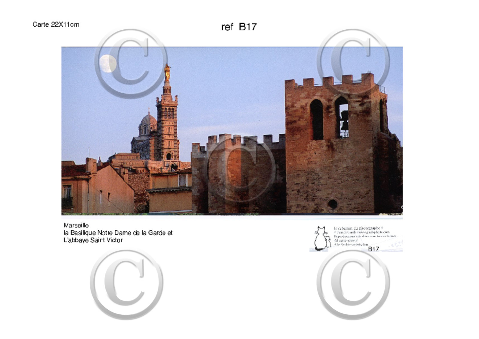 REF B 17  CARTES POSTALES - Collection - B -      ST VICTOR ND