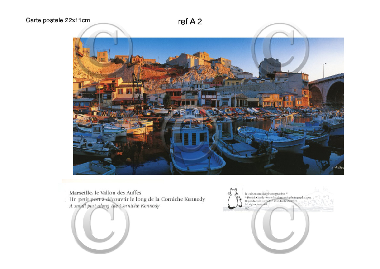 -  REF A 2  -   EN RÉEDITION  ( épuisé actuellement  )  CARTES POSTALES COLLECTION  A