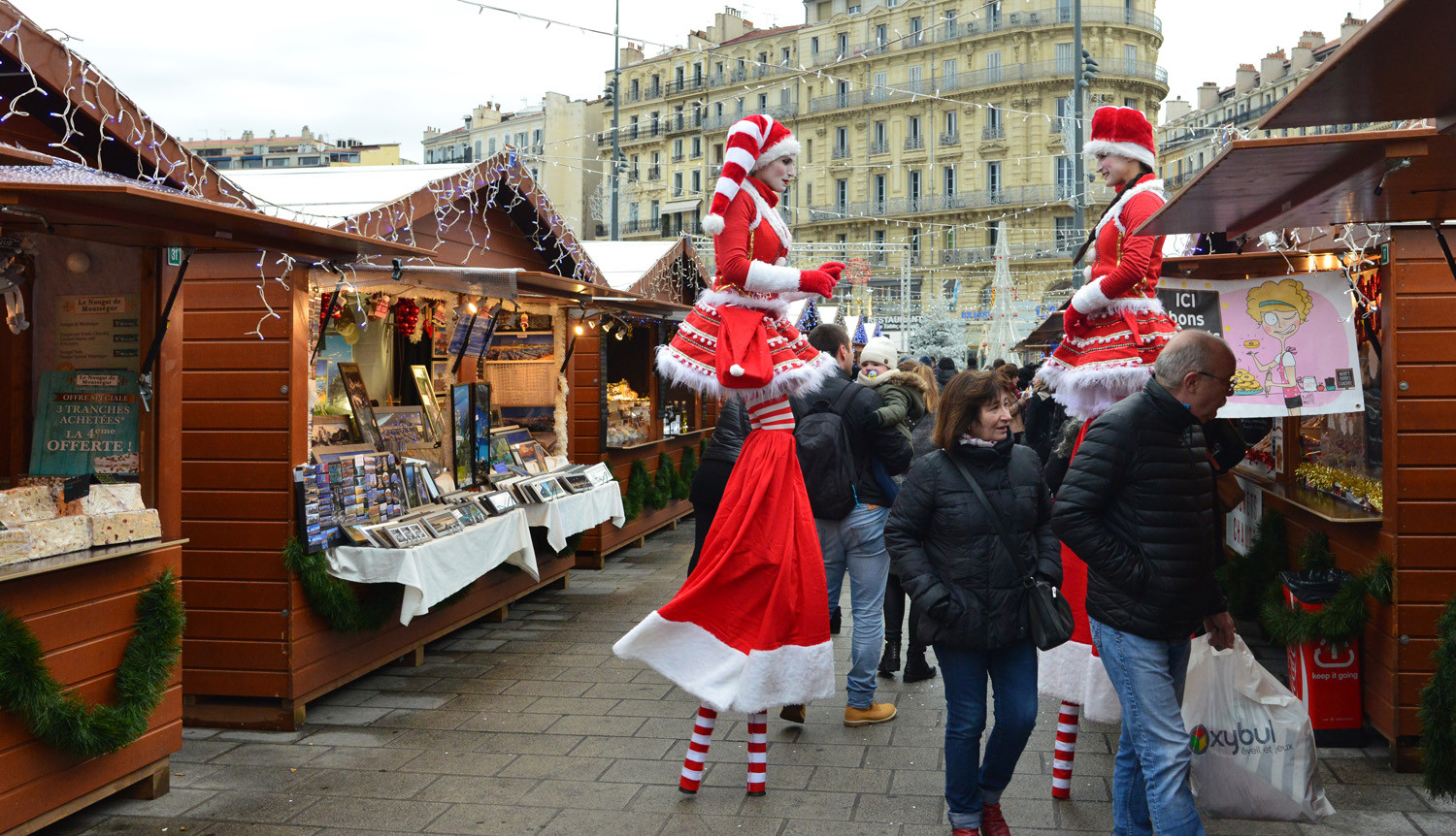 MARCHÉ DE NOEL DE MARSEILLE  ( photos des precedents marchés ),