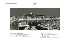 REF  M 1  CARTES POSTALES COLLECTION  M