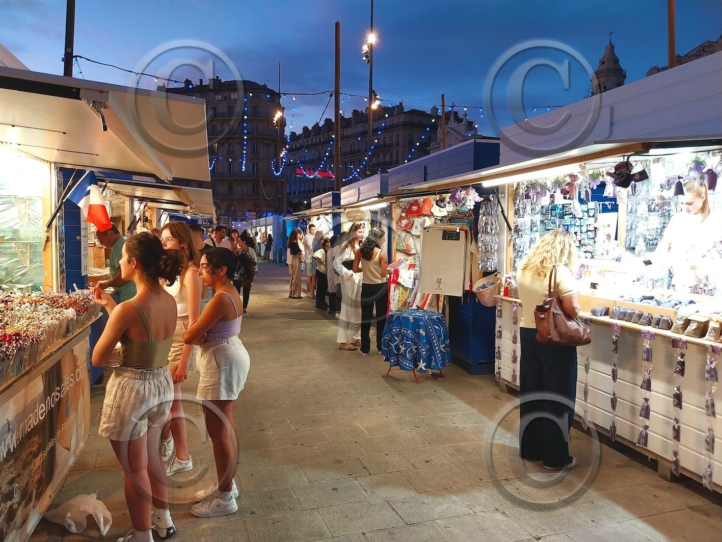 2023 l'année derniere sur le Vieux Port  de Marseille