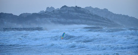 TEMPETE ZEUS MARSEILLE ,PLAGE DU PRADO,WINDSURF, PLANCHE À  VOILE