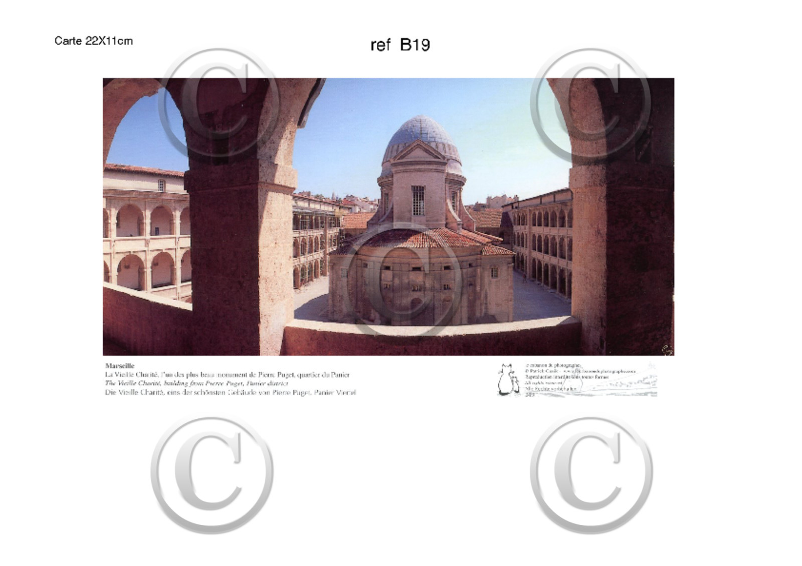 REF B  19 ( presque épuisé actuellement  )   CARTES POSTALES - Collection B   - V  Charité -