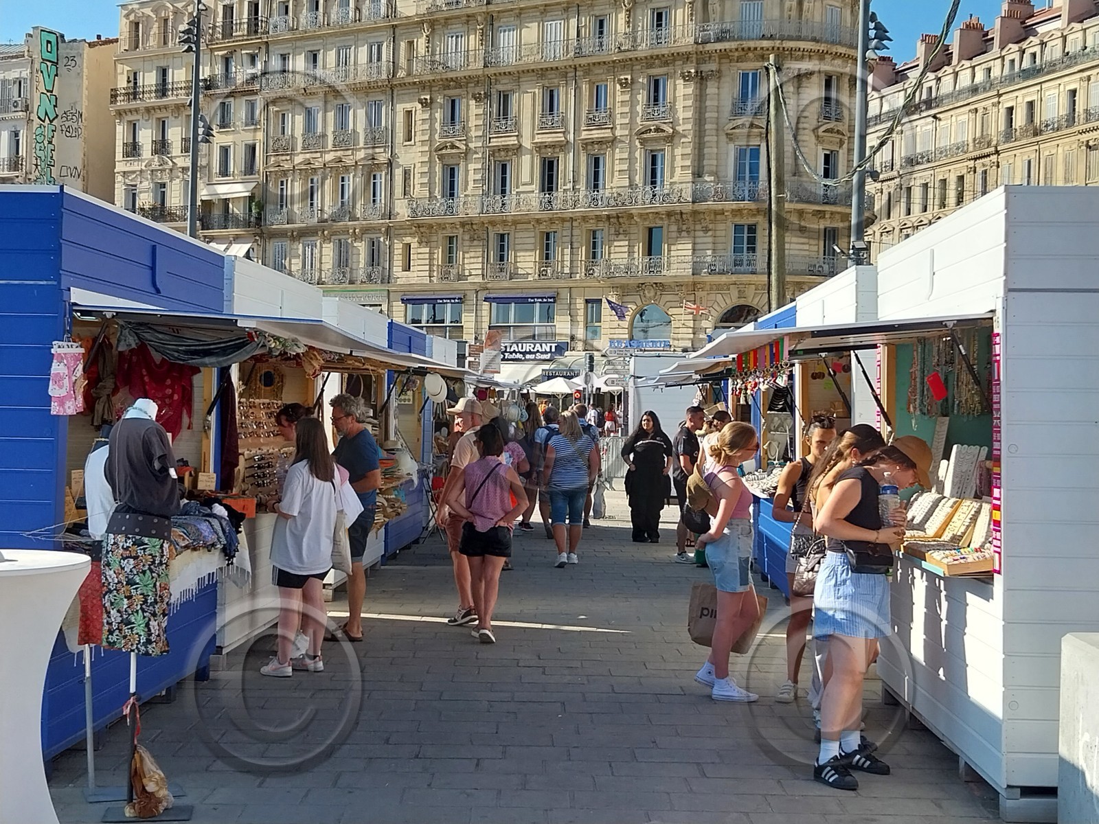 2023 l'année derniere sur le Vieux Port  de Marseille