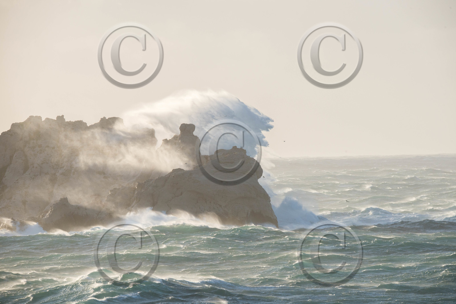 tempete 22 dec 2019 dans les calanques