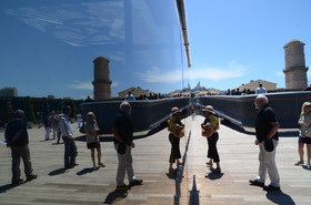 © Mucem   Architectes Rudy Ricciotti et Roland Carta - photo Guzik PatrickŒuvre protégée au titre du droit d'auteur - Exploitation nécessitant une autorisation spéciale.