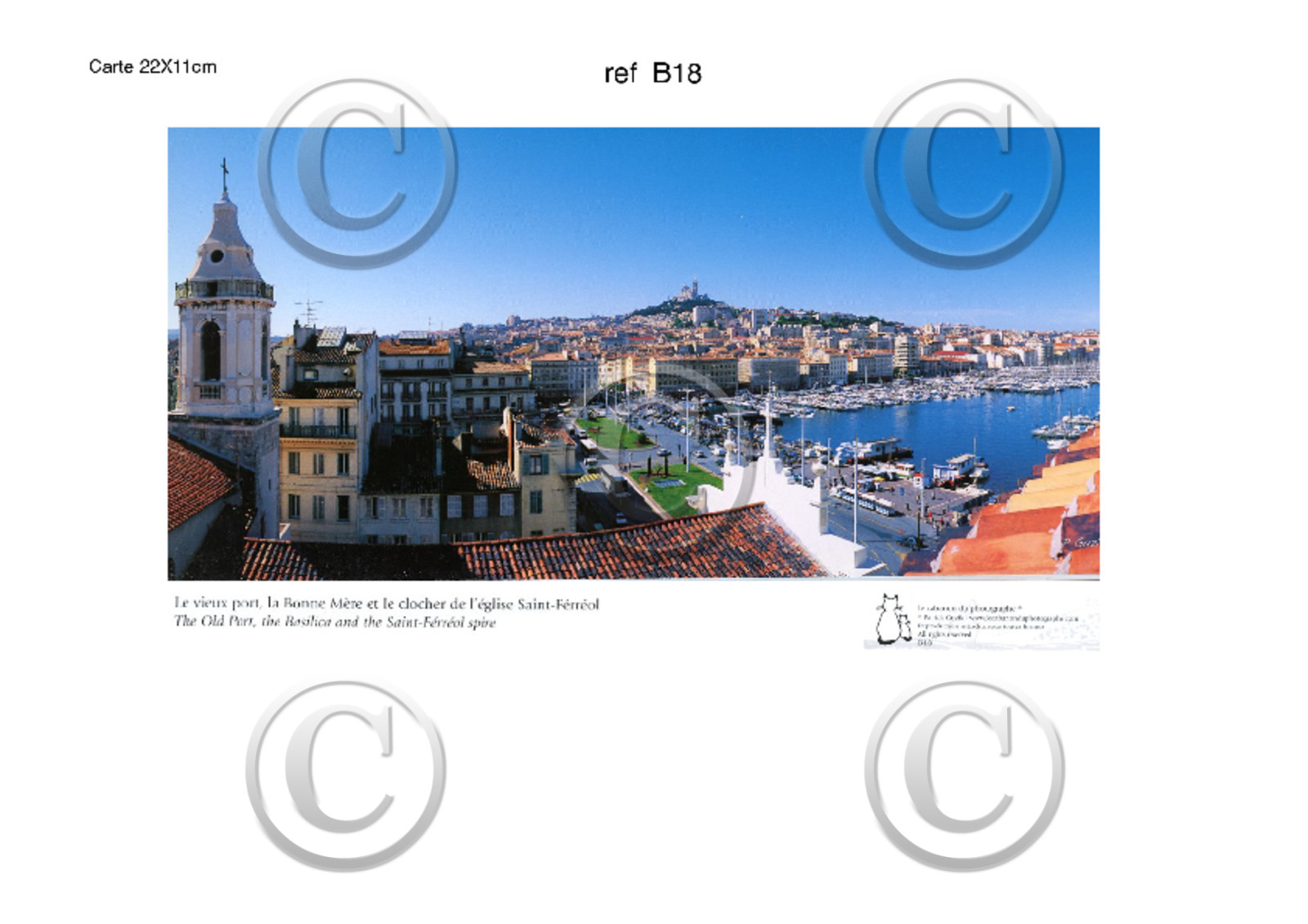 REF B  18 CARTES POSTALES - Collection - B  CLOCHET ST FERREOL