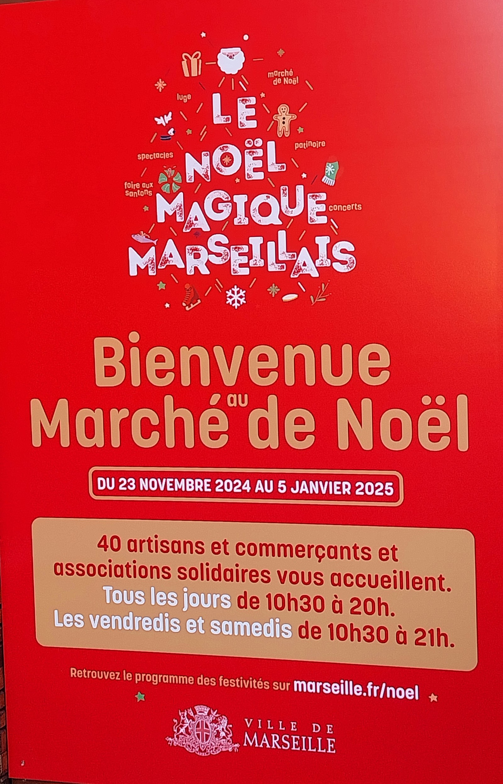 MARCHE DE NOEL DE MARSEILLE 2024