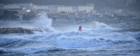 TEMPETE ZEUS MARSEILLE ,PLAGE DU PRADO,WINDSURF, PLANCHE À  VOILE