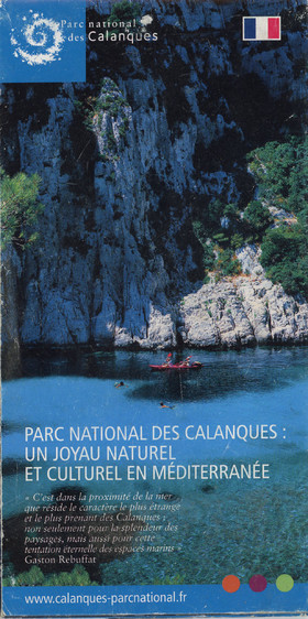 ILLUSTRATION BROCHURE PARC NATIONAL DES CALANQUES