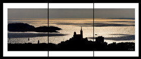 triptyque MARSEILLE OMBRE