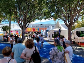 Je suis présent à la foire de Marseillle 2024  horaire 10 h à 19h en semaine              10h à  20h le week end              10h à 23h le vendredi 27 septembre pour la nocturne