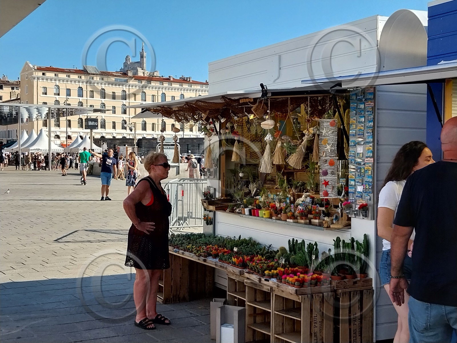2023 l'année derniere sur le Vieux Port  de Marseille
