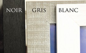 CADRE GRIS , NOIR ,BLANC,ALLU