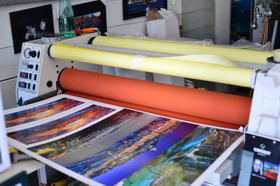 atelier de fabrication laminage