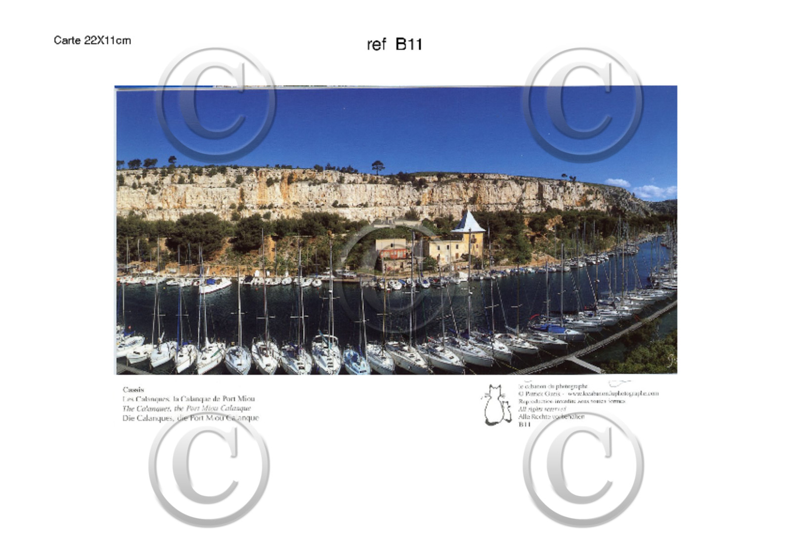 ( épuisé actuellement  )   CARTES POSTALES - Collection - B -       CARTES POSTALES de MARSEILLE ET CALANQUES 25 Modeles